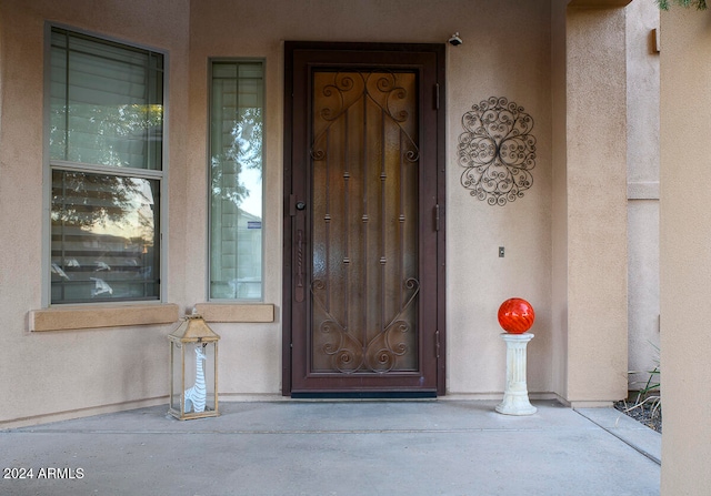 view of property entrance