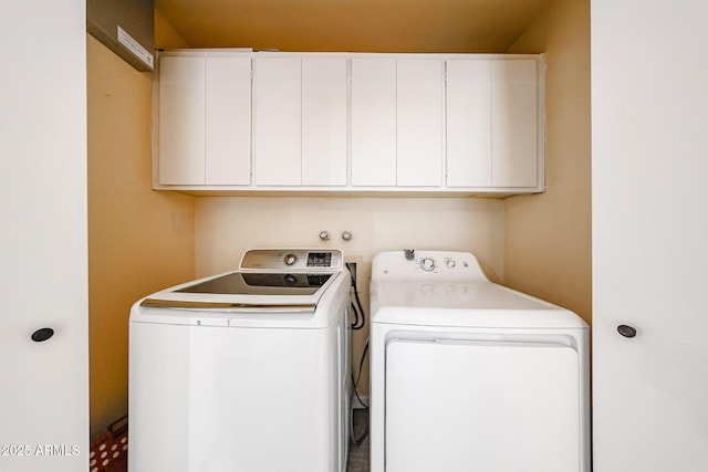 1500 N Markdale Unit 68, Mesa, AZ 85201 - washroom with cabinet space and separate washer and dryer