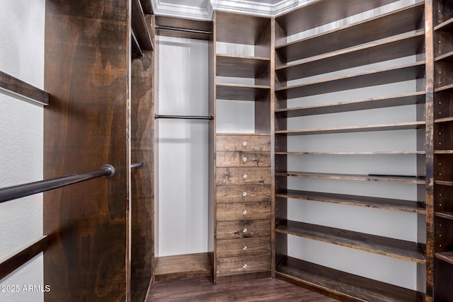 8500 W Saint John Rd, Peoria, AZ 85382 - spacious closet with dark wood finished floors