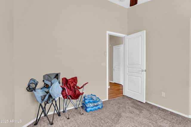 2738 E Silversmith Trl, San Tan Valley, AZ 85143 - playroom featuring carpet, baseboards, and a ceiling fan