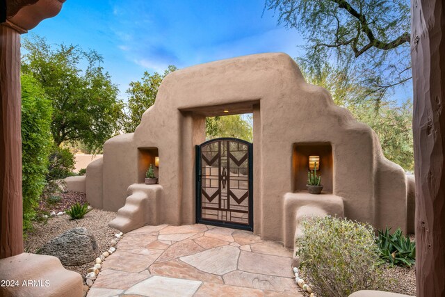 view of entrance to property