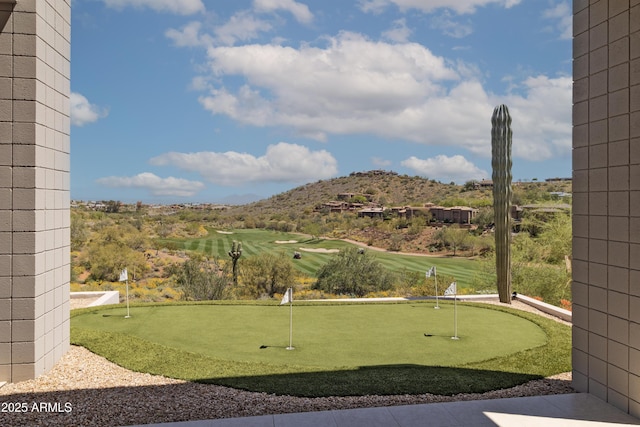 15332 E Hidden Springs Trl, Fountain Hills, AZ 85268 - view of mountain backdrop featuring a golf club