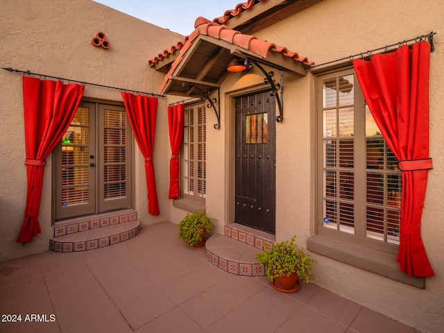 view of entrance to property