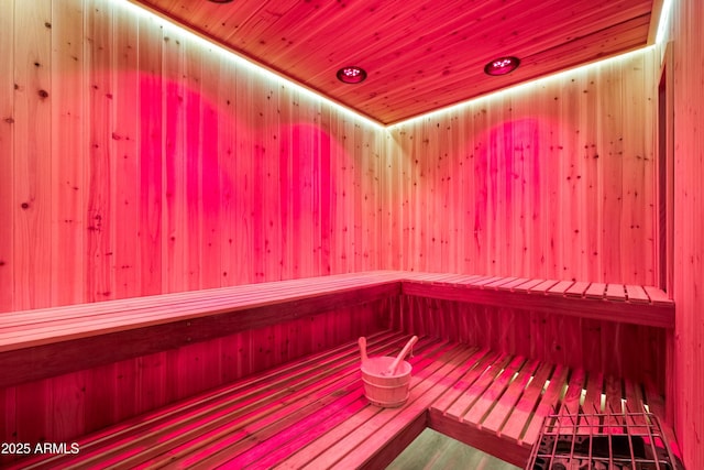 view of sauna / steam room