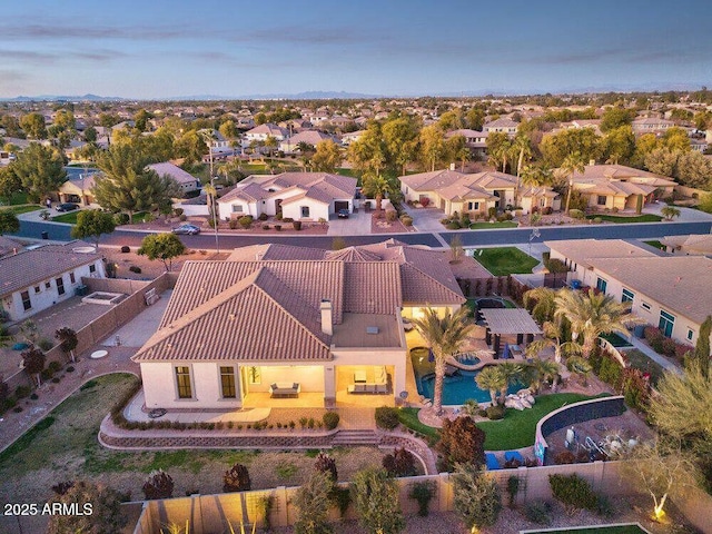 815 E County Down Dr, Chandler, AZ 85249 - drone / aerial view featuring a residential view