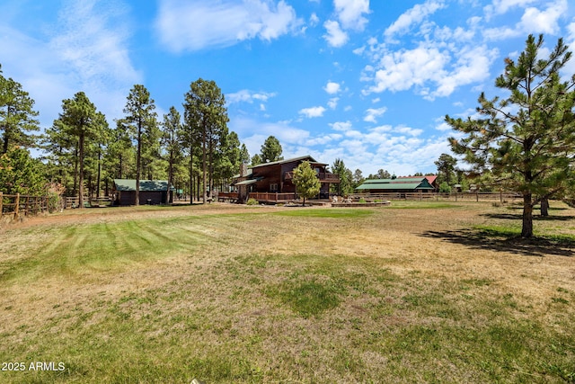 2295 Bison Ranch Trl, Overgaard, AZ 85933 - view of yard