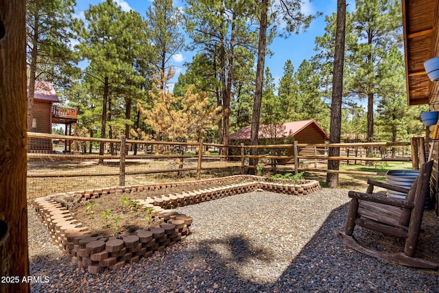 2295 Bison Ranch Trl, Overgaard, AZ 85933 - view of fenced backyard
