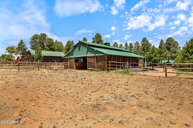 2295 Bison Ranch Trl, Overgaard, AZ 85933 - view of horse barn