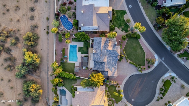 9921 E Doubletree Ranch Rd, Scottsdale, AZ 85258 - aerial overview of property's location with a pool