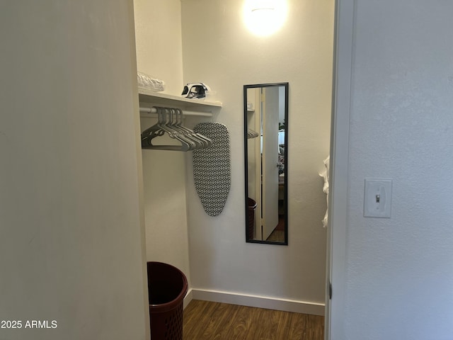9679 W Cinnabar Ave Unit B, Peoria, AZ 85345 - spacious closet with wood finished floors