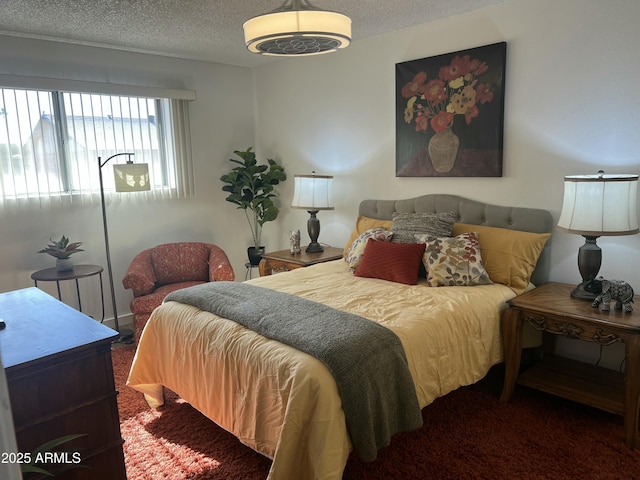 9679 W Cinnabar Ave Unit B, Peoria, AZ 85345 - carpeted bedroom featuring a textured ceiling