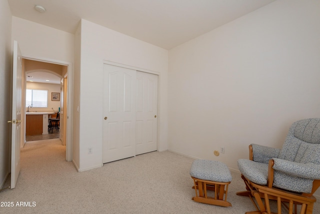 170 E Canary Ct, San Tan Valley, AZ 85143 - living area with light carpet