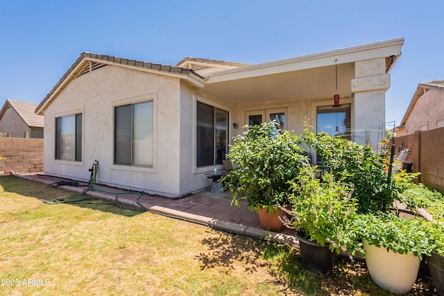 170 E Canary Ct, San Tan Valley, AZ 85143 - rear view of property with stucco siding