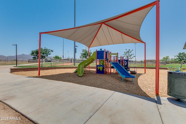 view of community playground