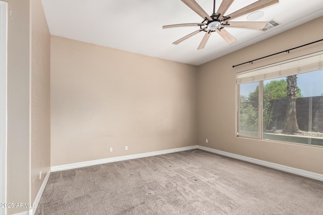 6805 S Sapphire Way, Chandler, AZ 85249 - carpeted empty room with ceiling fan and baseboards