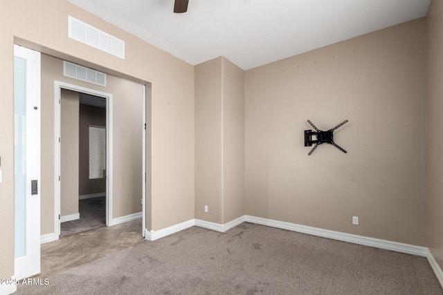 6805 S Sapphire Way, Chandler, AZ 85249 - carpeted empty room with a ceiling fan and baseboards