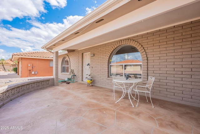 view of patio