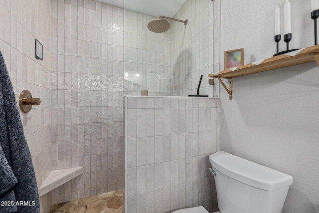 7821 N Via De La Sombre, Scottsdale, AZ 85258 - full bath featuring a walk in shower and toilet