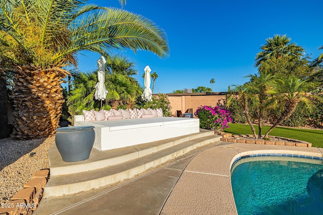 7821 N Via De La Sombre, Scottsdale, AZ 85258 - view of pool with fence
