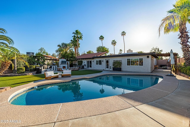 7821 N Via De La Sombre, Scottsdale, AZ 85258 - swimming pool with a patio