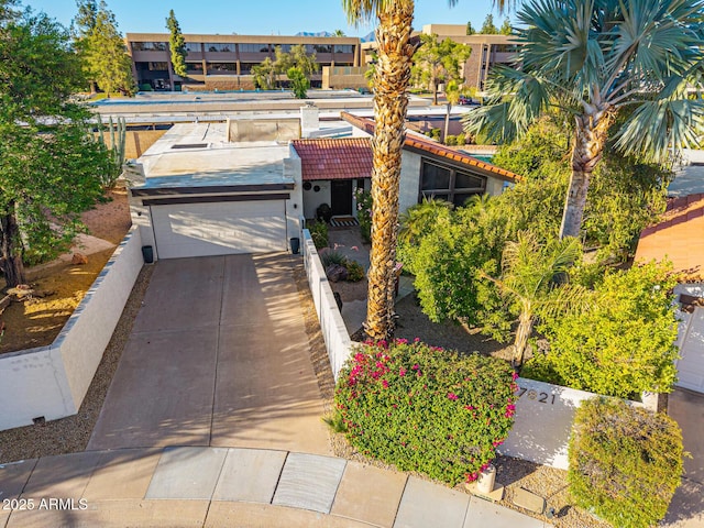 7821 N Via De La Sombre, Scottsdale, AZ 85258 - aerial view
