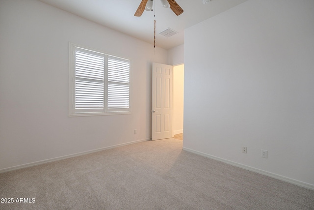 6230 W Montebello Way, Florence, AZ 85132 - empty room with a ceiling fan and carpet floors