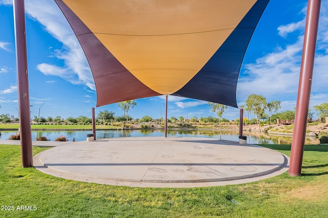 6230 W Montebello Way, Florence, AZ 85132 - view of property's community featuring a water view and a yard