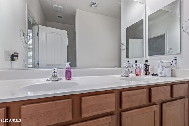 4216 W Harwell Rd, Laveen, AZ 85339 - bathroom with double vanity