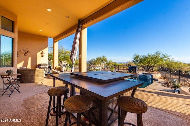 14129 E Barbie Ln, Scottsdale, AZ 85262 - view of patio