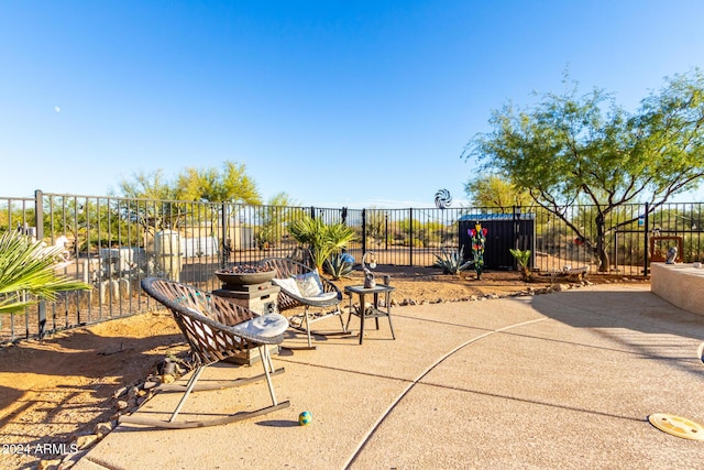 14129 E Barbie Ln, Scottsdale, AZ 85262 - view of patio / terrace