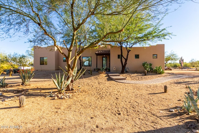 14129 E Barbie Ln, Scottsdale, AZ 85262 - pueblo-style house with stucco siding