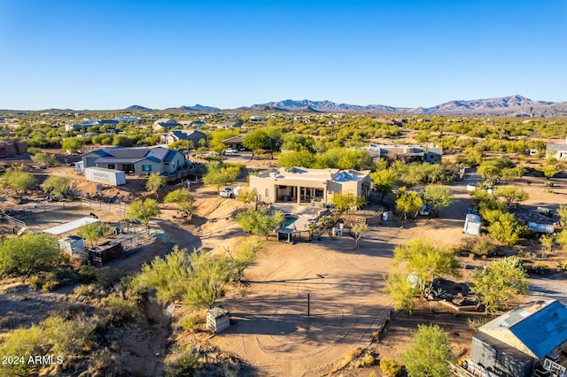14129 E Barbie Ln, Scottsdale, AZ 85262 - aerial perspective of suburban area with mountains