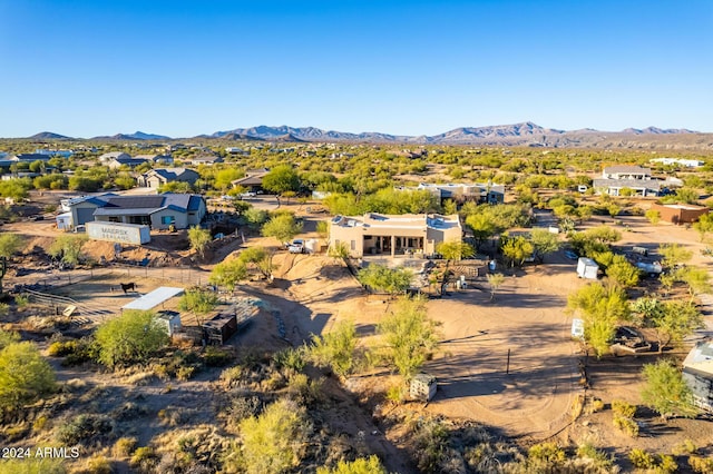 14129 E Barbie Ln, Scottsdale, AZ 85262 - aerial view of residential area with mountains