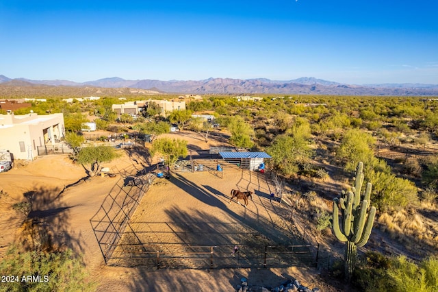 14129 E Barbie Ln, Scottsdale, AZ 85262 - drone / aerial view of a mountain backdrop