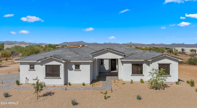 29811 N 154th St, Scottsdale, AZ 85262 - ranch-style home featuring stucco siding, a mountain view, and a tile roof