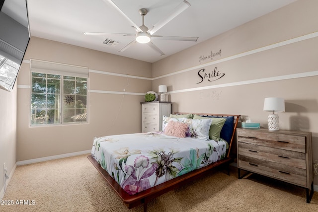16178 W Granada Rd, Goodyear, AZ 85395 - bedroom with carpet and a ceiling fan