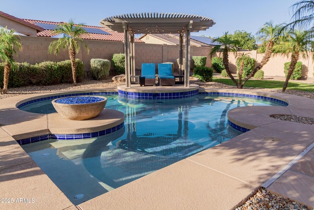 16178 W Granada Rd, Goodyear, AZ 85395 - view of pool featuring a fenced backyard