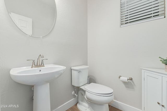 bathroom with toilet