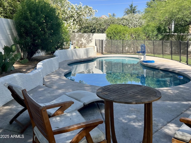 5556 E Sandra Ter, Scottsdale, AZ 85254 - view of swimming pool featuring a patio