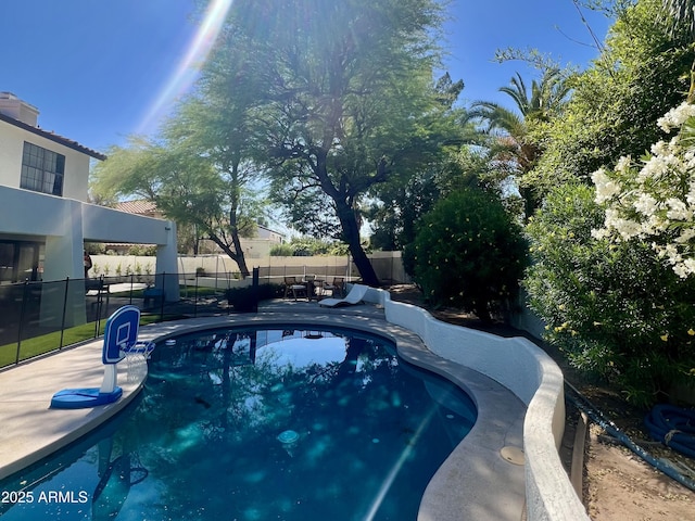 5556 E Sandra Ter, Scottsdale, AZ 85254 - view of pool featuring a fenced backyard