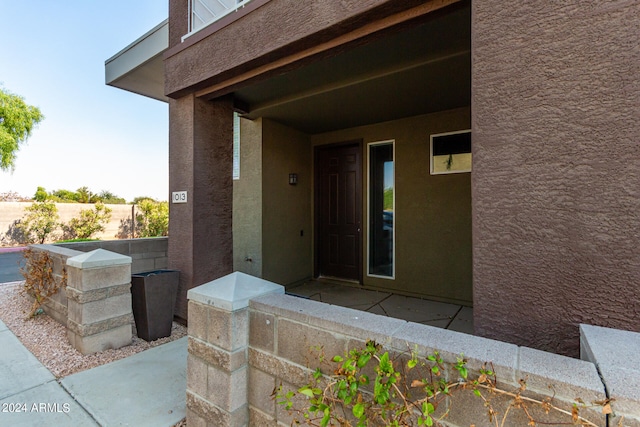 view of property entrance