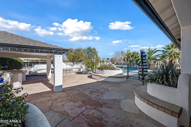 view of patio