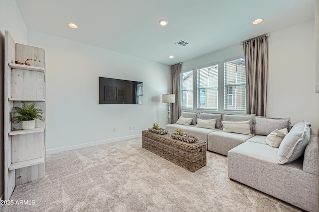 10047 E Ulysses Ave, Mesa, AZ 85212 - living room featuring recessed lighting and carpet floors