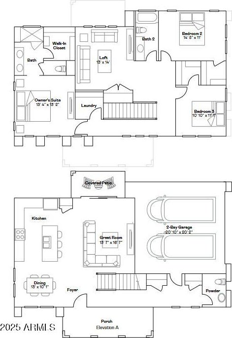 10047 E Ulysses Ave, Mesa, AZ 85212 - view of property floor plan
