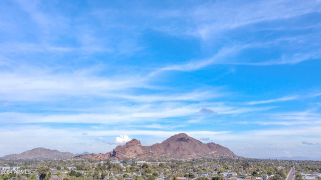 view of mountain feature