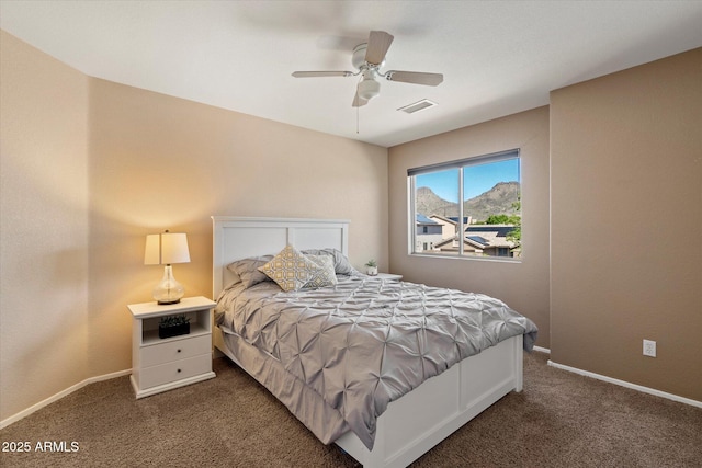 25818 N 68th Ave, Peoria, AZ 85383 - bedroom with carpet and ceiling fan