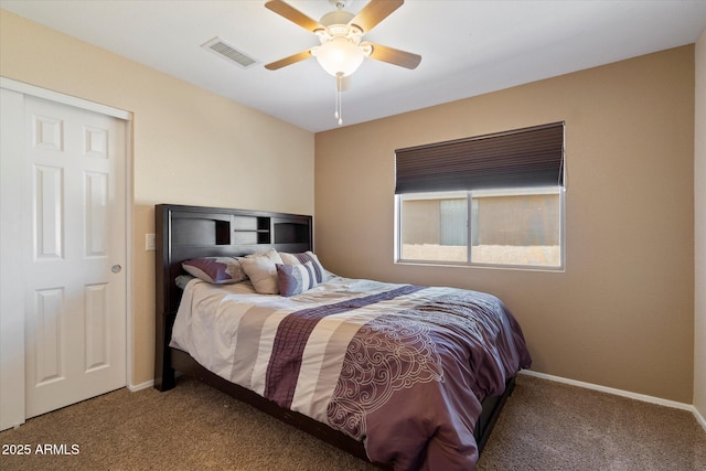 25818 N 68th Ave, Peoria, AZ 85383 - bedroom with carpet floors and ceiling fan