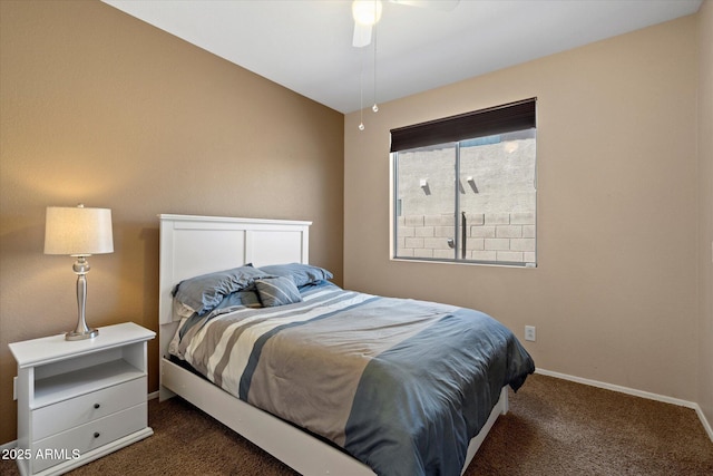 25818 N 68th Ave, Peoria, AZ 85383 - carpeted bedroom with baseboards and a ceiling fan