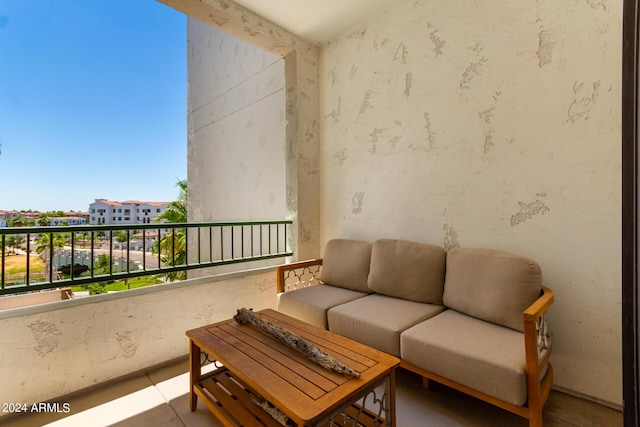 balcony with outdoor lounge area