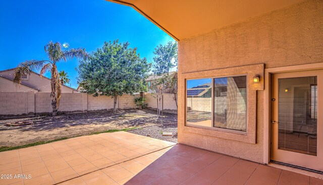 17617 W Corrine Dr, Surprise, AZ 85388 - view of patio / terrace with a fenced backyard